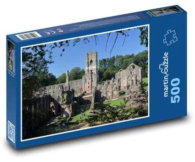 Zdjęcie produktu dla Puzzle 500 Angielskie ruiny klasztoru - martinpuzzle