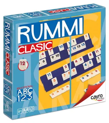 Produktbild von Cayro Rummiclasic Brettspiel Mehrfarbig  Kinder Mehrfarbig One Size