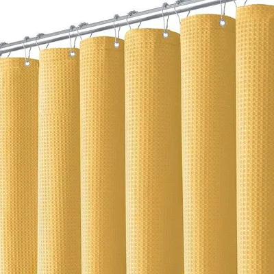 Image de Rideau de douche anti-moisissures, avec 12 crochets, 180x200 cm, imperméable