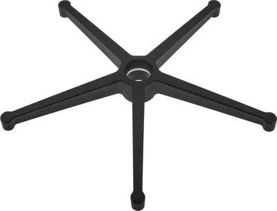 Produktbild von Efalock Clictec Fußkreuz für Rollhocker schwarz