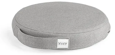 Produktbild von VLUV Sova, Sitzkissen, Universal, Polyester, Silikon, Grau, Rund, 200 kg