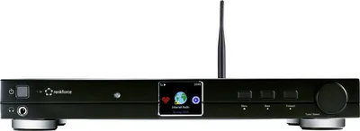 Obrázek produktu pro Renkforce RF-DAB-IR1700 Rádiový adaptér Internetové rádio, DAB+, FM, WLAN, LAN, Bluetooth®, DLNA S podporou DLNA Hliník (kartáčovaný) (MA-20)