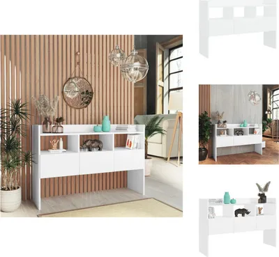 Produktbild von vidaXL Sideboard Weiß 105x30x70 cm Holzwerkstoff -  Sideboards