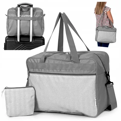 Zdjęcie produktu dla TORBA bagaż podręczny DO SAMOLOTU 40x20x30cm KOSMETYCZKA wizzair PODRÓŻNA
