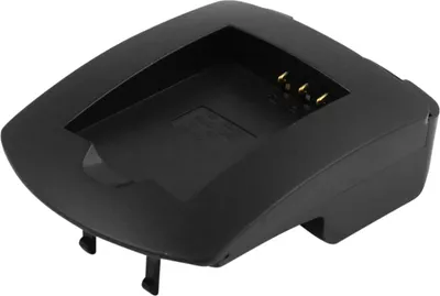 Productafbeelding van Avizar, oplader voor GE GB-40C camerabatterij, vervangend apparaat, zwart