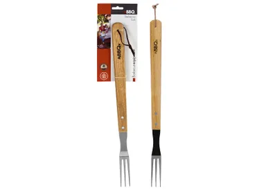Produktbild von Grillgabel BBQ m.Holzgriff 46 407591