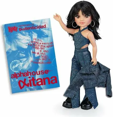 Produktbild von Nancy Aitana Alphahouse Puppe Blau Blau One Size