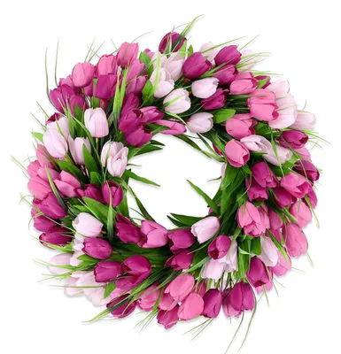 Immagine prodotto di Omgoods -  di fiori artificiali per porta, 45 cm, decorazione realistica