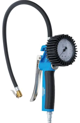 Produktbild von Reifenfüllpistole Luftpistole Reifenfüller - Geeicht - 0-10 bar - Mit Manometer