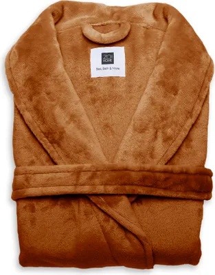 Produktbild von Zohome Copper-Orange Bademantel Cara L - Hergestellt aus 100% Polyester