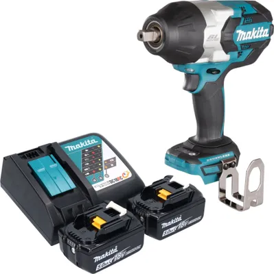 Produktbild von Makita DTW 1004 RT Akku Schlagschrauber 18 V 1050 Nm 1/2" Brushless + 2x Akku 5,0 Ah + Ladegerät