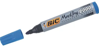Produktbild von Bic Permanentmarker, rund, blau, NB2000