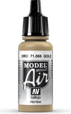 Produktbild von Vallejo 71.066, 17 ml, Gold, Matte, Flasche