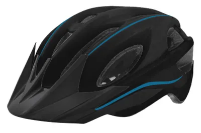 Produktbild von Helm Young Hawk Junior Schwarz Blau Größe 48/55 cm