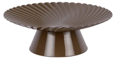 Produktbild von Present Time - Plateau Paris Swirl - Schokoladenbraun - 24x24x8cm