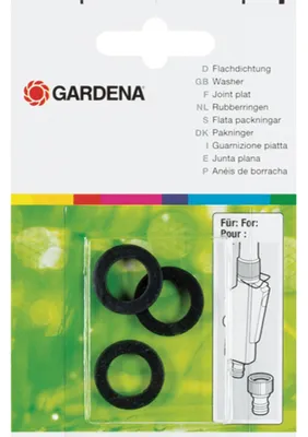 Zdjęcie produktu dla Gardena 5301-20, Zestaw spryskiwaczy, Czarny, Okrągły, 3 szt.