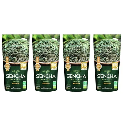 Zdjęcie produktu dla Organiczna japońska zielona herbata Sencha 340 g