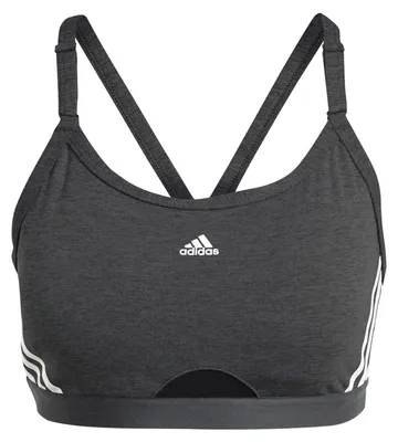 Produktbild von Adidas - "Aeroreact" Sport-BH Leichte Stütze für Damen - Training PP5188 (L) (Grau)