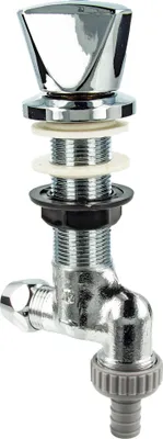 Produktbild von Js Waschgeraete-Untertischventil  Sv,3-Kt,1/2",Anschl.3/4"Unt.,Chr.