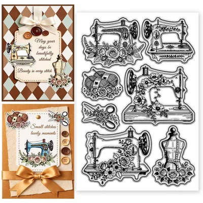 Immagine prodotto di Elzusha - Timbro in silicone per scrapbooking e creazione di biglietti