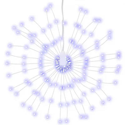 Immagine prodotto di vidaXL Luci di Natale pirotecniche 140 LED blu 17 cm