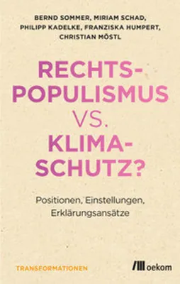 Obrázok produktu pre Rechtspopulismus vs. Klimaschutz?