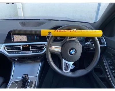 Produktbild von Milenco Lenkradschloss 0499 Rechtslenker Stahl Gelb Auto Van Reisemobil