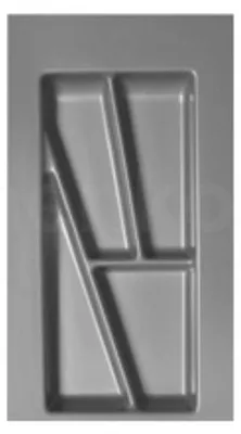 Obrázek produktu pro Zásobník na příbory 610561 BE 30 MULTI 201 - 290 mm stříbrno-šedý