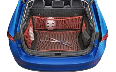 Obrázek produktu pro Škoda sítě do kufru SCALA červená 4 ks