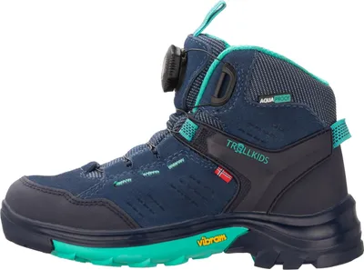 Produktbild von Trollkids Kids Gjende Hiker Mid Jungen Wanderschuhe Marine 661-132 Grösse 31