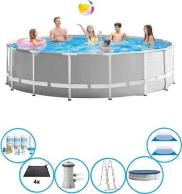 Zdjęcie produktu dla Intex Pool Prism Frame - Zestaw basenowy - 457x122 cm