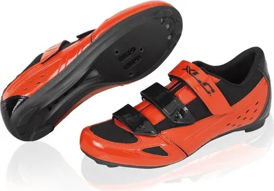 Produktbild von XLC Road-Shoes CB-R04 rot/schwarz Gr. 45