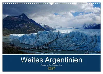 Produktbild von Kalender 2027 · US-Version · Großformatiges Argentinien (Wandkalender 2027, 17" x 12", Querformat), CALVENDO 12-Monats-Wandkalender