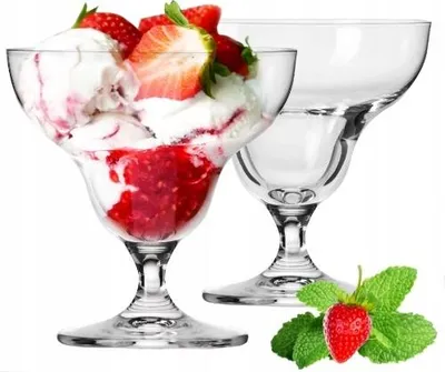 Produktbild von Krosno Set 6 Stk 340 Ml Becher Für Eiscreme Und Desserts Avant Garde Margarita