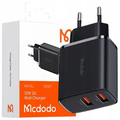 Immagine prodotto di Mcdodo Piccolo Caricatore Universale Del Telefono Alimentazione 2X Usb 12W