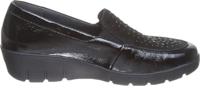 Obrázok produktu pre Pohodlná dámska obuv slip-on v čiernej farbe