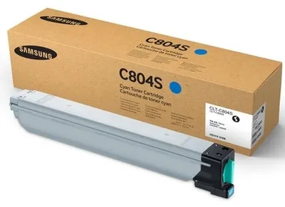 Imagen del producto de Cartucho de tóner cian SAMSUNG CLT-C804S