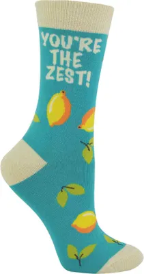 Produktbild von Damen Bunt Lustig Obst Socken | Gemusterte Crew Bambus Socken | Miss Sparrow