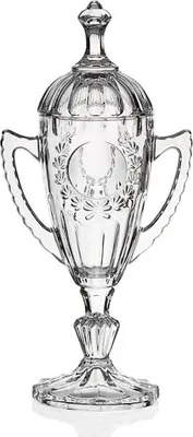 Produktbild von Pokal mit Deckel 24,5cm, aus Bleikristall