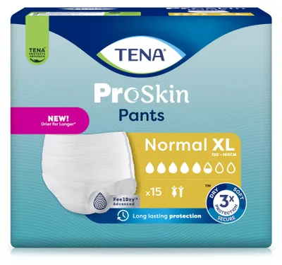 Produktbild von TENA Pants Normal - Inkontinenzpants - XL - Karton 6x 15 Stk.