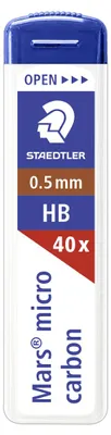 Obrázek produktu pro Staedtler 255 05-HB, HB, Černá, 0,5 mm, 40 kusů, 40 kusů, PVC