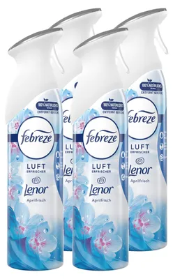 Produktbild von Febreze Lufterfrischer Lenor Aprilfrisch 300ml - Raumduft (4er Pack)