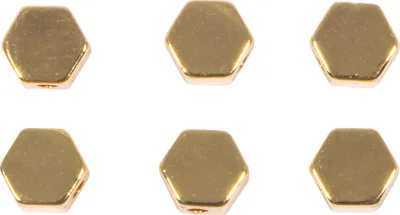 Produktbild von Metall Perlen "Hexagon" Gold