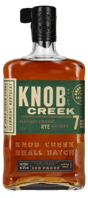 Produktbild von Knob Creek 7 Years Old Kentucky Straight RYE Whiskey Small Batch 50% Vol. 0,7l