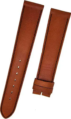 Produktbild von Orig. FORTIS Uhrenarmband LEDER braun mit brauner Naht 18mm