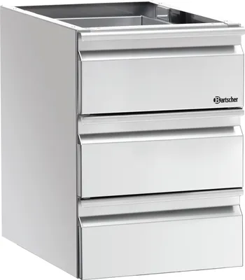 Produktbild von Bartscher Schubladenblock 3 x 1/1 GN