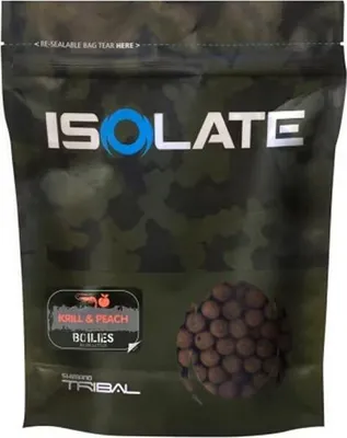 Produktbild von Shimano Isolate Boillie Krill & Peach 1 kg 15 mm