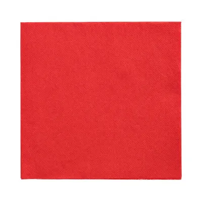 Produktbild von Servietten "DAILY Collection" 1/4-Falz 32 cm x 32 cm rot