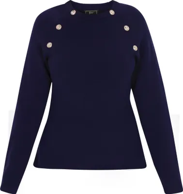 Produktbild von NAEMI damen pullover - blau, M/L