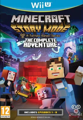 Produktbild von Telltale Games Minecraft Story Mode - The Complete Adventure, Wii U, E10+ (Jeder über 10 Jahre), Physische Medien